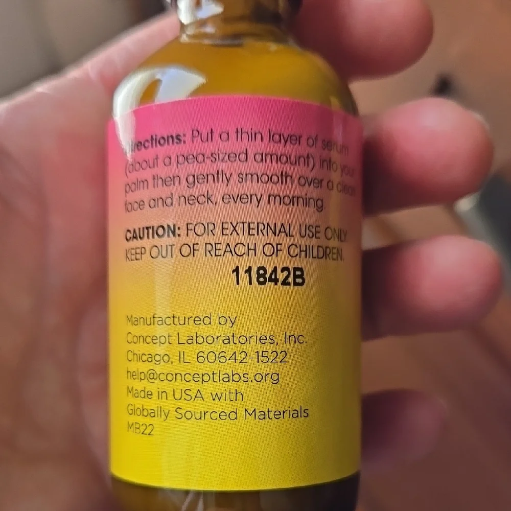 Mirth Beauty Face Brightening Vitamin C Hyaluronic Face Serum - 1.75 oz NEW